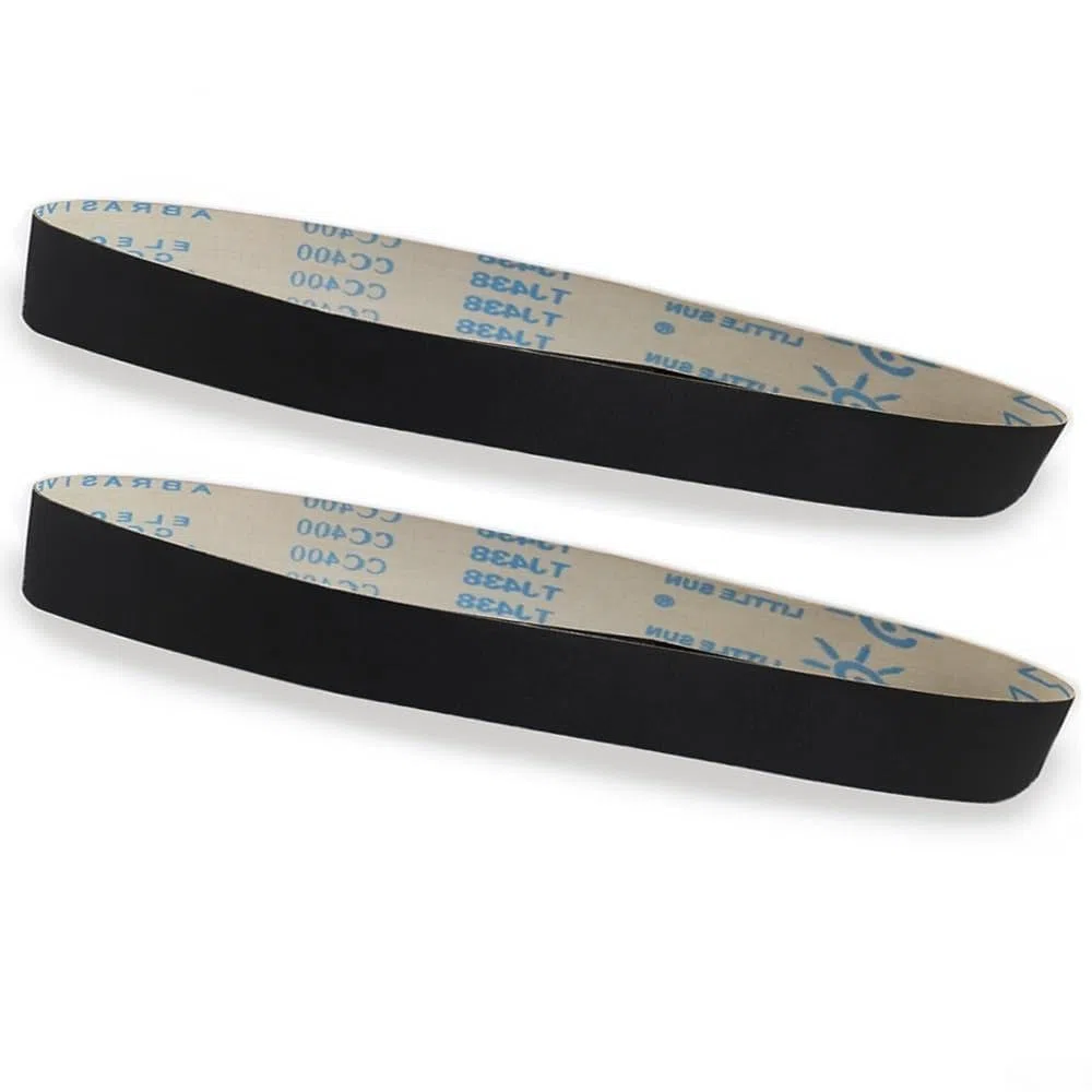 JWOO 28 Stück 1800 x 50 mm Siliziumkarbid-Schleifbänder for Polieren von Metallschleifbändern for Bandmaschinen, Metallbearbeitung, Körnung 60–1000# (Size : 28PCS 400 Grit)