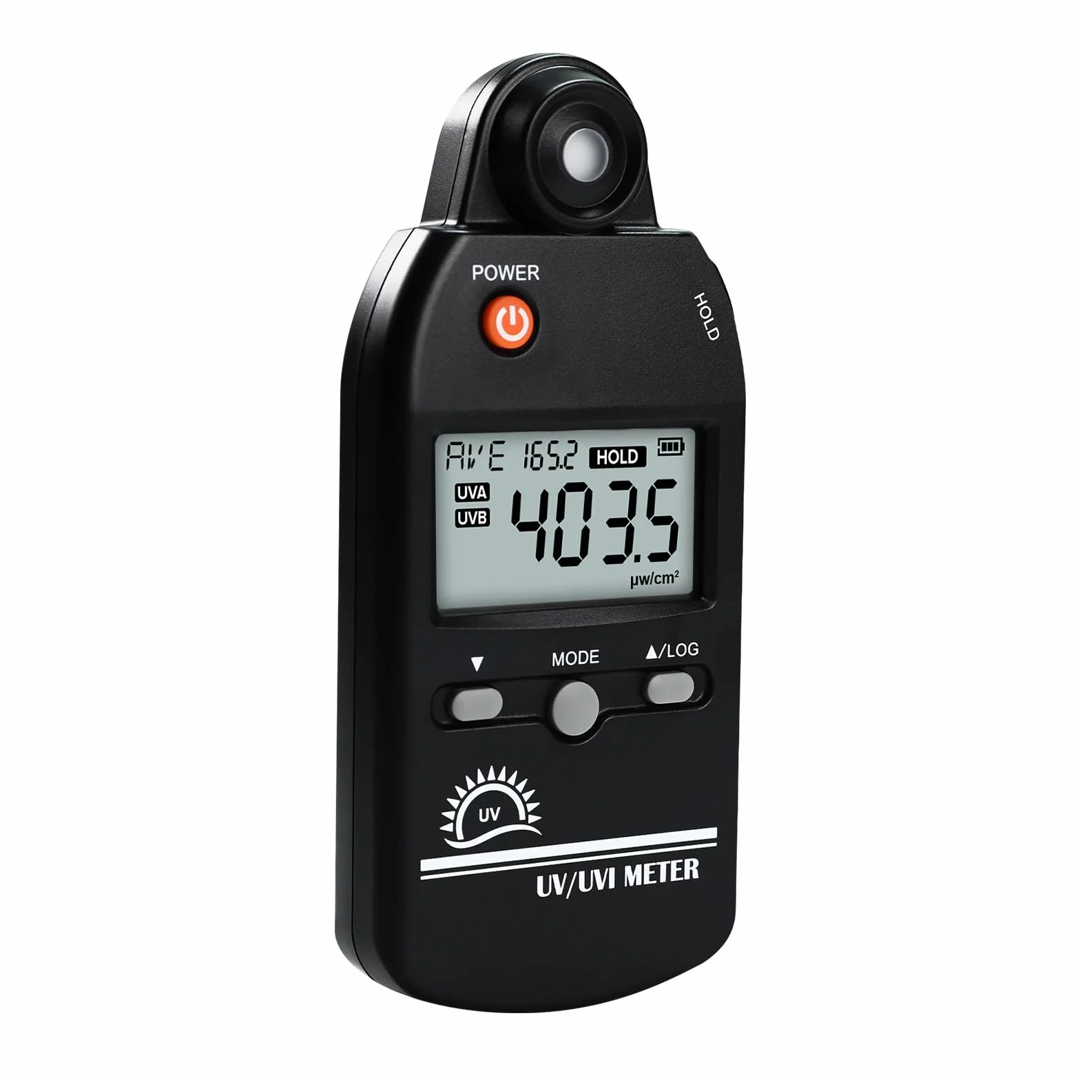 UV Meter Digital UVB Messgerät 280-400nm UV Index Meter 0-5000μW/cm² UV Detektor 100 Gruppen Datensatz für Reptilien