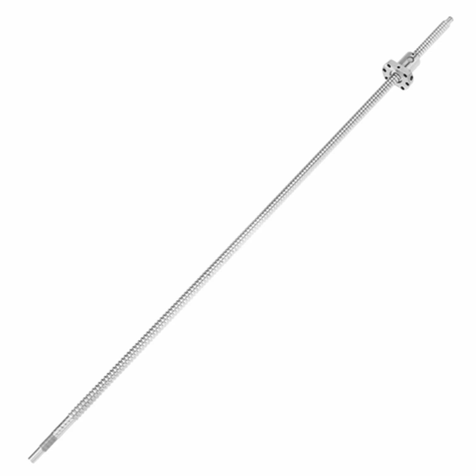 700mm SFU1204 Zero Backlash Kugelumlaufspindel CNC-Kugelgewindetrieb ohne seitliche Endlager
