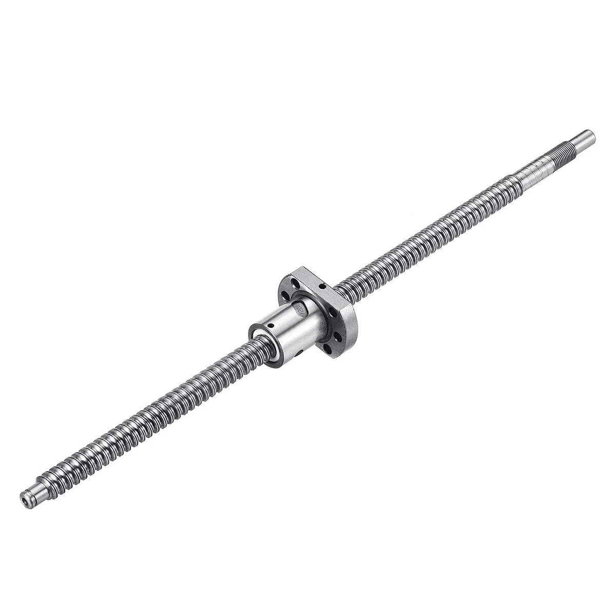 QUARKZMAN BallScrew SFU1204 (Durchmesser 12mm, Steigung 4mm, Länge 350mm) mit Kugelgewindemutter Anti-Backlash Kugelgewindespindel-Kit Standard-Endbearbeitung für BK/BF12 CNC-Maschinenteile