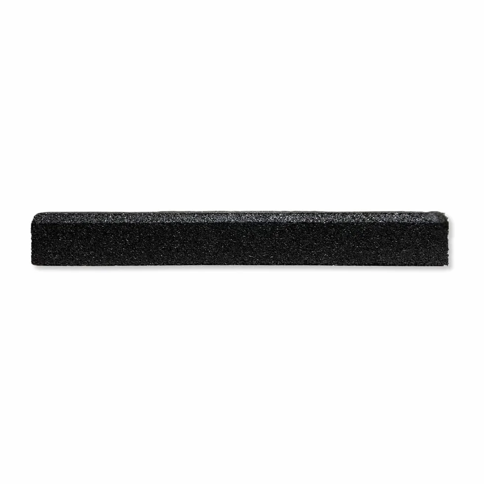 bepco Bordsteinkanten-Rampe, LxBxH: 100 x 25 x 4 cm aus Gummi (schwarz) Auffahrrampe,Türschwellenrampe, mit eingelagerten Unterlegscheiben zur Befestigung
