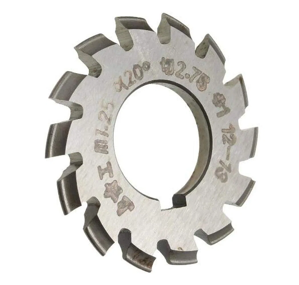 1 Stück Modul 1.25 PA20# 1-8 HSS Bohrung 22mm Involute Zahnradfräser (#7)