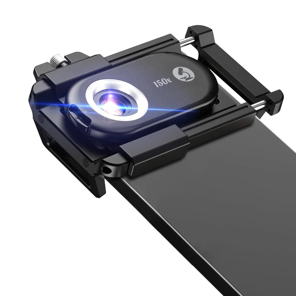 APEXEL 150X Mini-Mikroskop für Smartphone-Kamera, Handy-Mikroskop