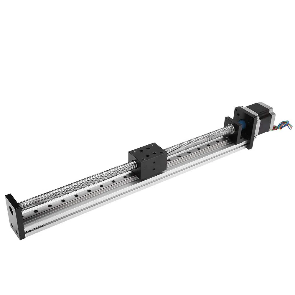 Verrückter Verkauf Linearführung Schlittentisch, Präzisionsschlittentisch Kugelumlaufspindel Linearschlittentisch Effektiver Hub 400 mm für NEMA 23-Motor