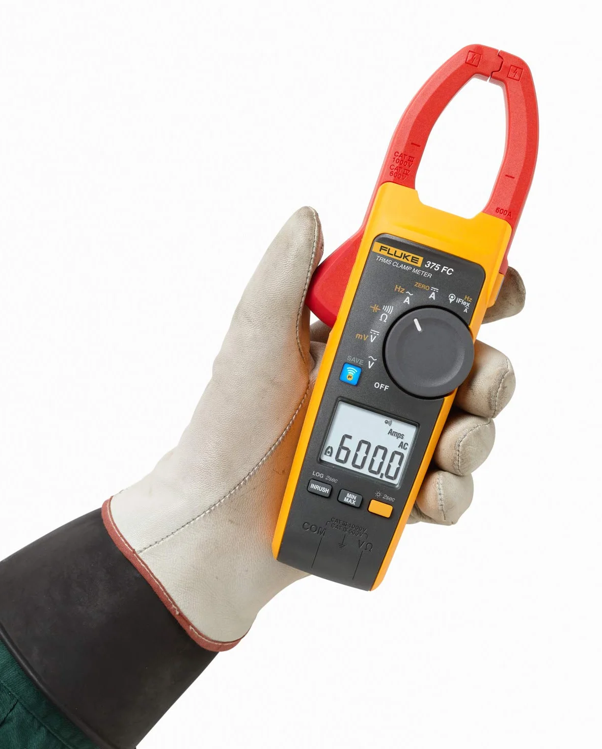 Fluke AC/DC TRMS Wireless Stromzange 4695932 S