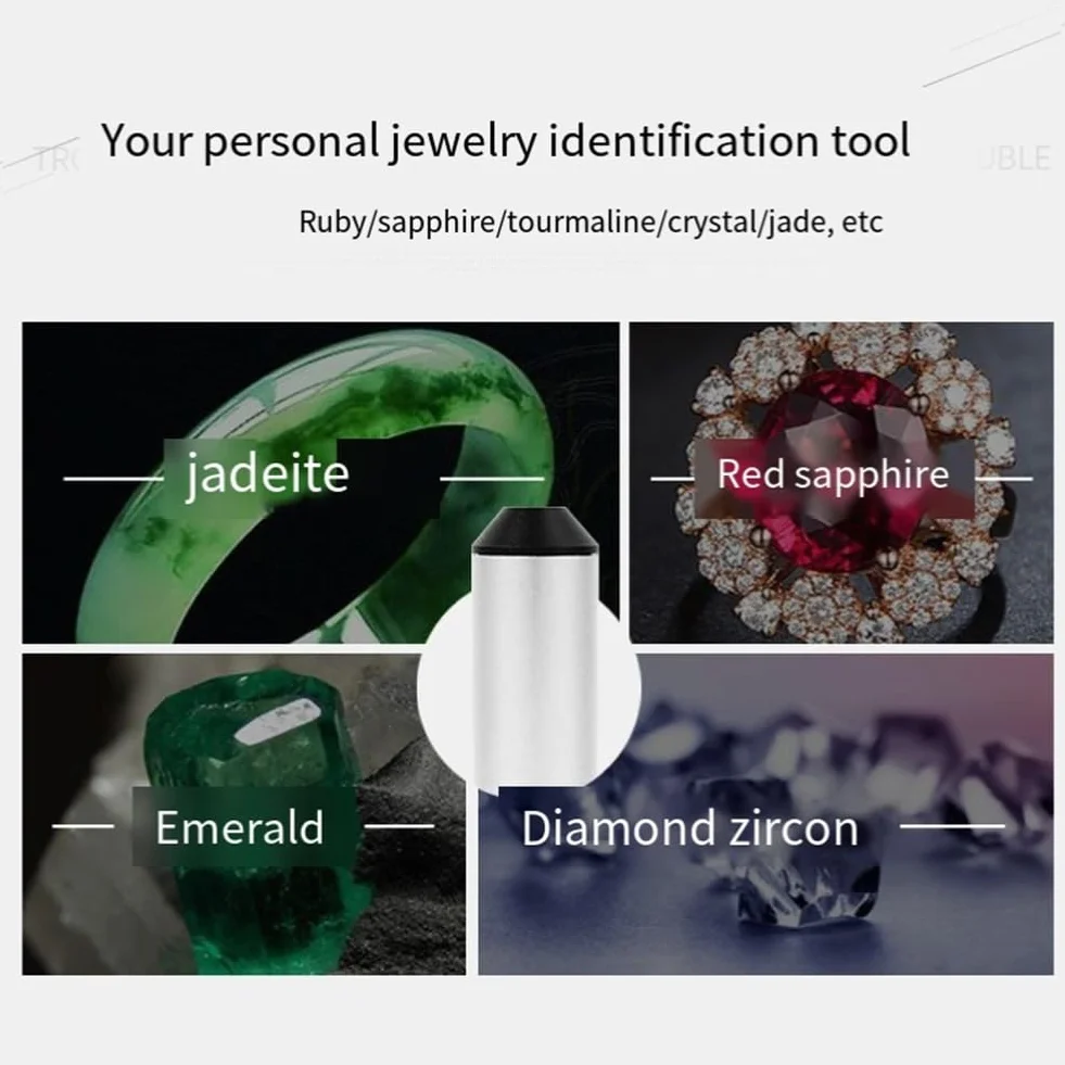 Gemological Hand-Edelsteinspektroskop 55 mm Länge Juwelier Juwelentester