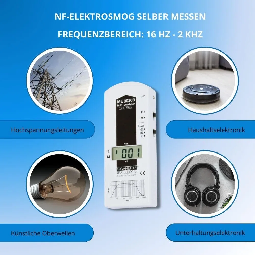 Gigahertz Solutions ME 3030B Elektrosmog-Messgerät