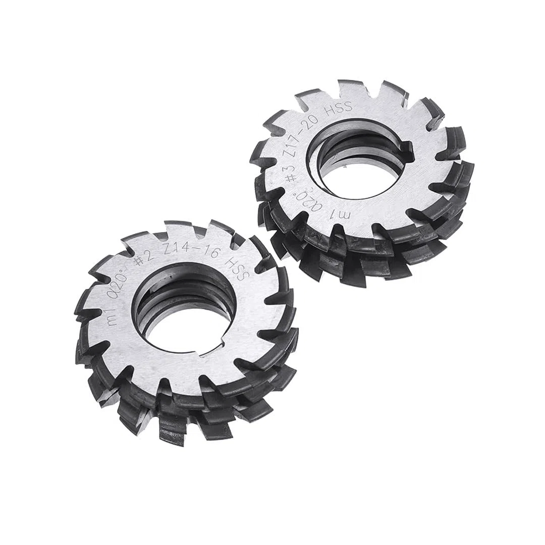 8 Stück Nr. 1–Nr. 8 HSS Zahnradfräser Verzahnungswerkzeuge M0,4/M0,5/M0,6/M0,7/M0,8/M1/M1,25/M1,5/M2/M3/M4 Modul PA20 Grad (Size : M0.5 8PCS NO.1-NO.8)