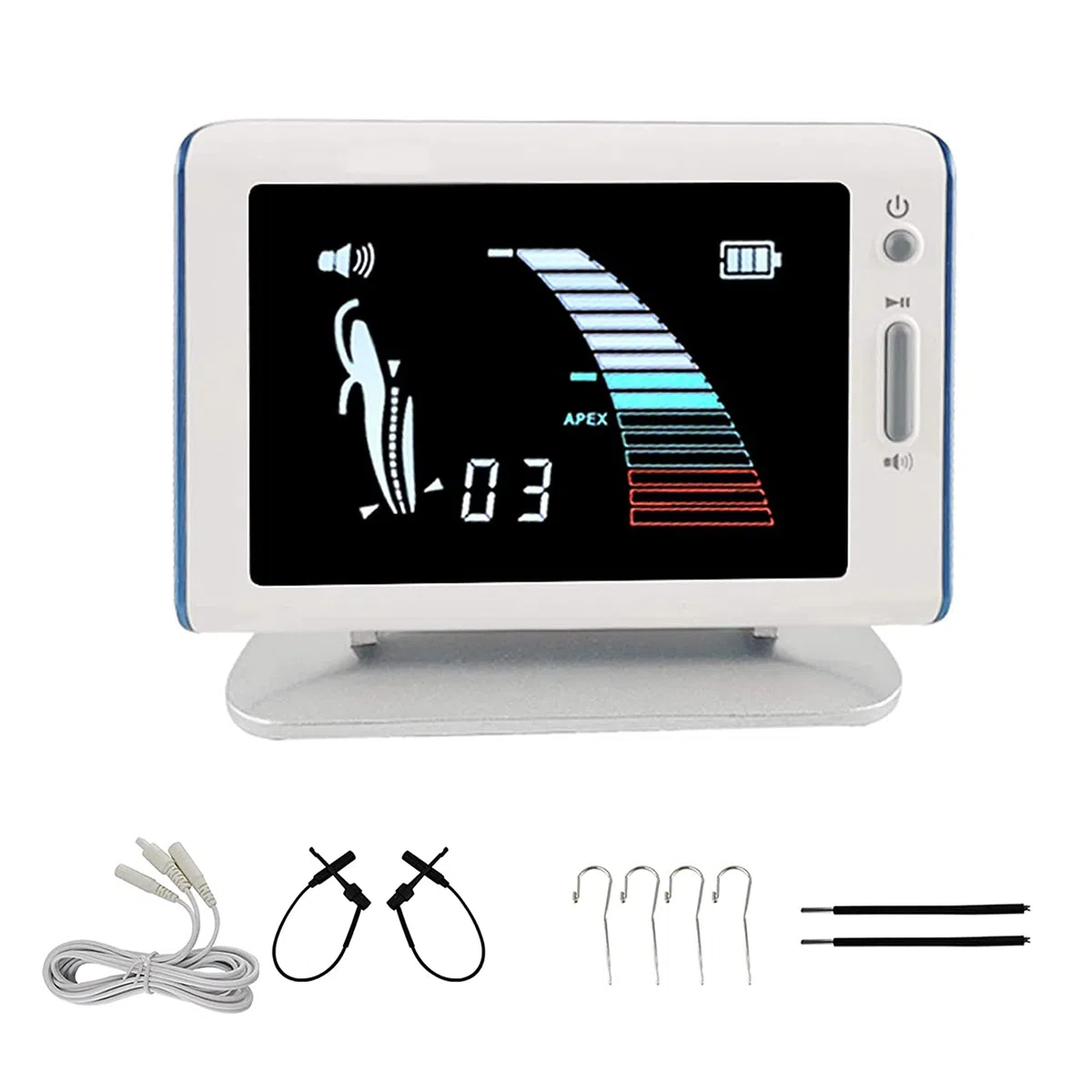 Endodontischer Apex-Locator Wurzelkanal-Locator 4,5-Zoll-LCD Root-Canal-Finder Dentallabor