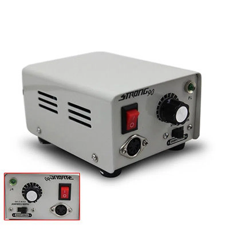 Labor Mikromotor 35000 rpm 65W, Elektro-Mikromotor, Poliere Mikromotor Tragbare Laborausrüstung, Strong 90 Dental Marathon Micromotor Lab Tool