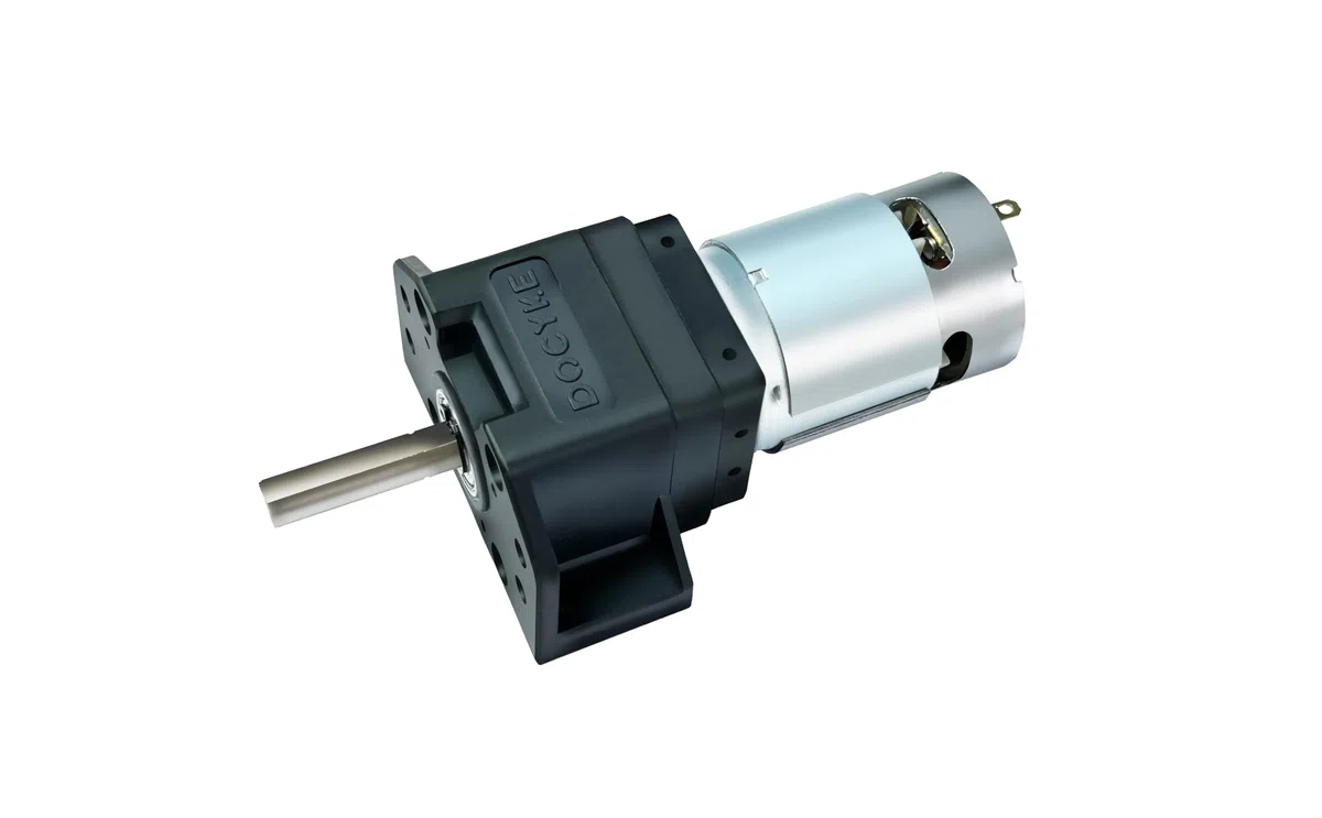 Getriebemotor 200W DC 6V-22V 350kg.cm Hohem Drehmoment Mini-Verzögerung für DIY-Roboter