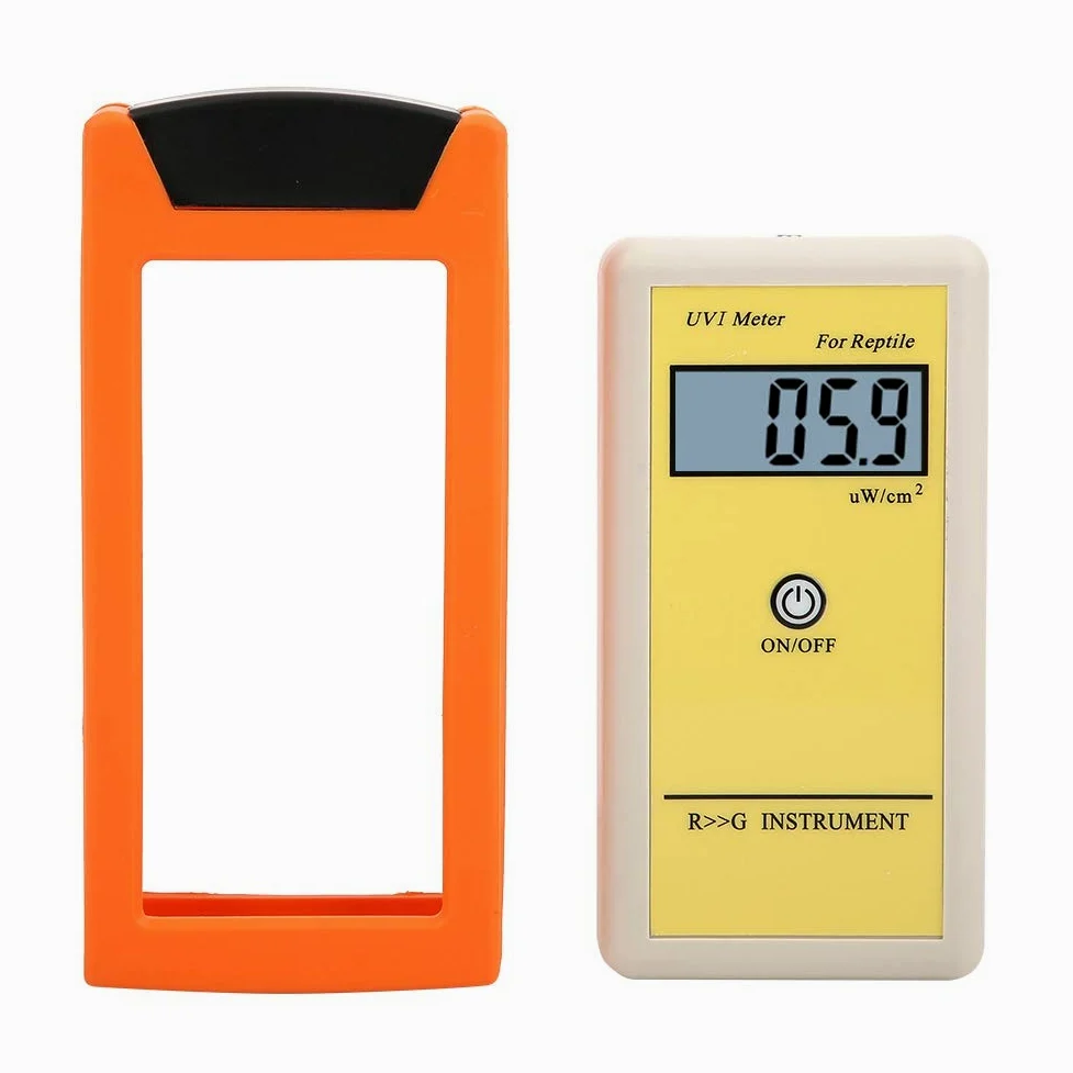 Oumefar Tragbarer digitaler Hand-UV-Detektor Meter Solar Index Tester Ultraviolette Sonnenlichtstrahlung zur Messung des Sonnenlicht-UV-Füllstandsensors