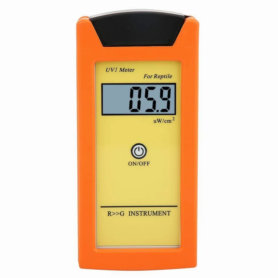 Oumefar Tragbarer digitaler Hand-UV-Detektor Meter Solar Index Tester Ultraviolette Sonnenlichtstrahlung zur Messung des Sonnenlicht-UV-Füllstandsensors