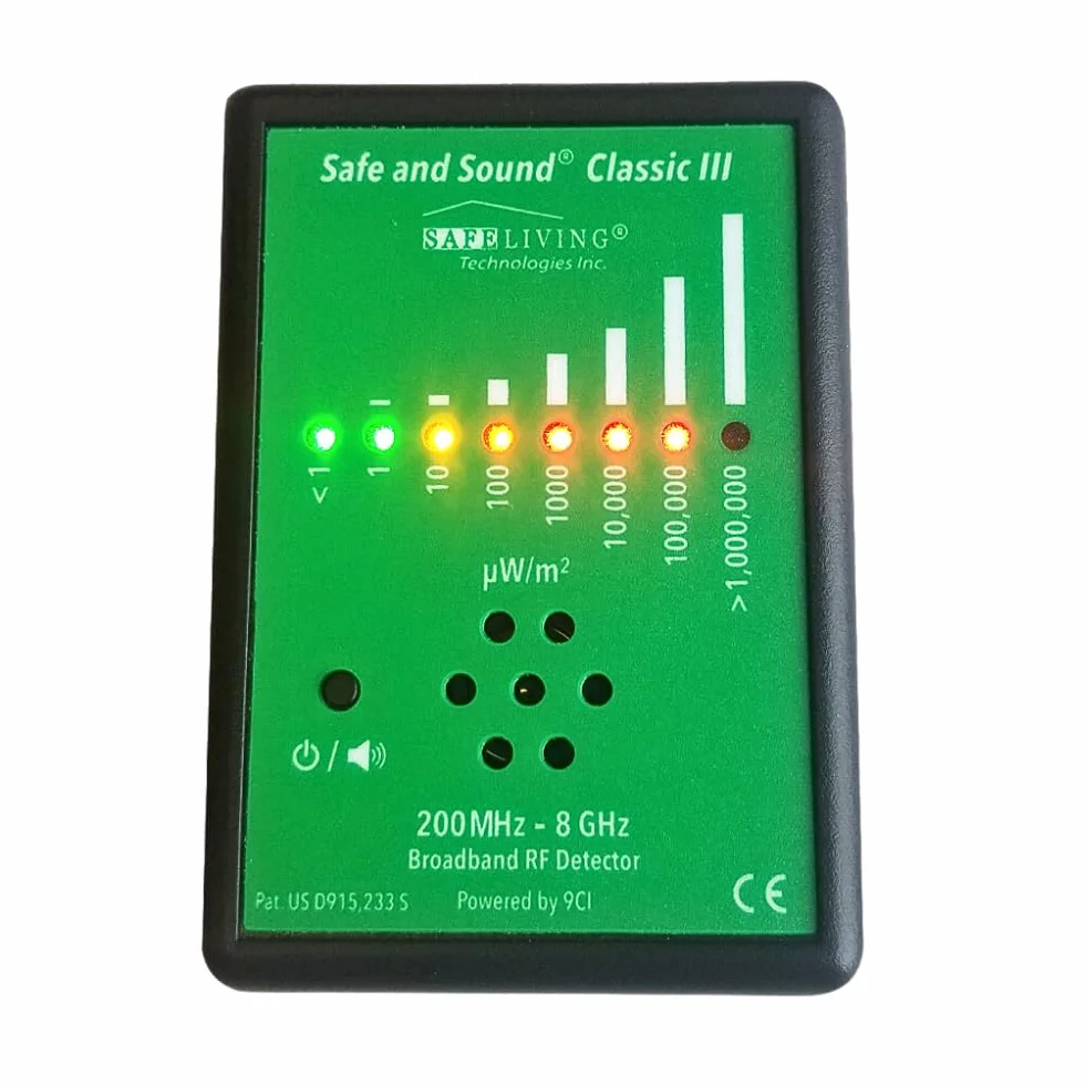 Safe and Sound Classic III HF-Detektor EMF-Messgerät elektromagnetische Strahlung 5G