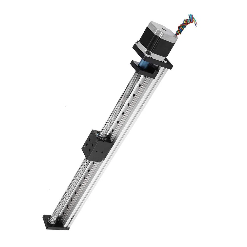 Verrückter Verkauf Linearführung Schlittentisch, Präzisionsschlittentisch Kugelumlaufspindel Linearschlittentisch Effektiver Hub 400 mm für NEMA 23-Motor