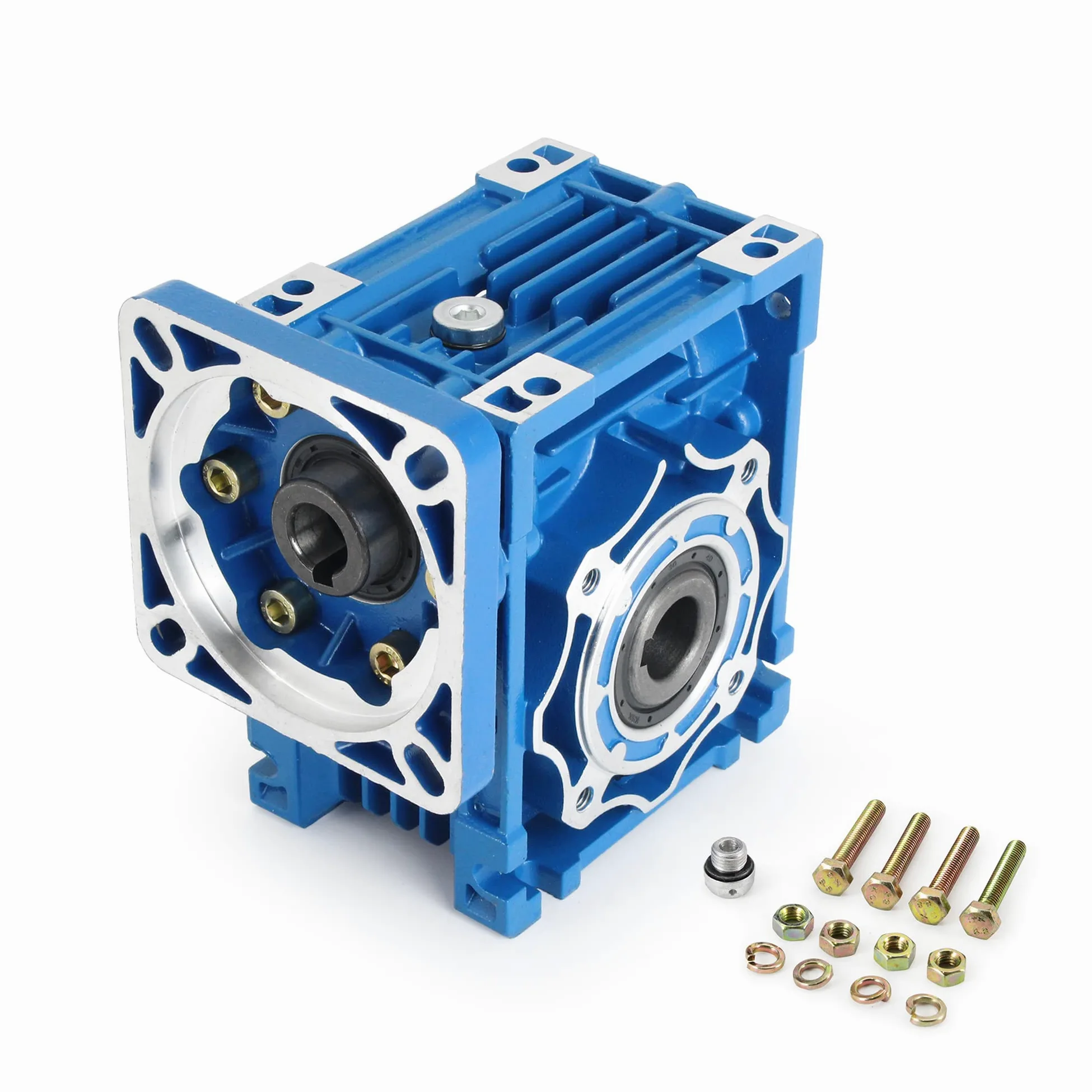 RATTMMOTOR RV40 Schneckengetriebe 40:1 für Nema34 Servomotor Schrittmotor