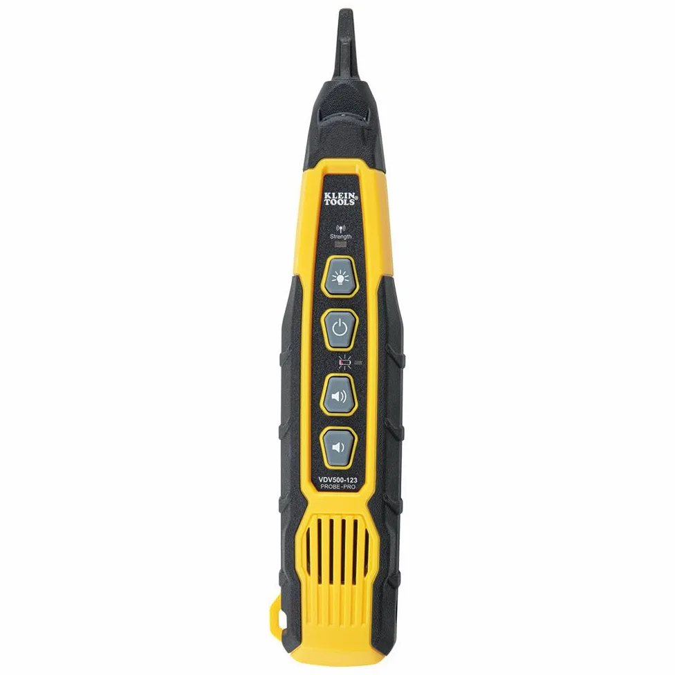 Klein Tools VDV500-123 | Leitungssuchsonde | Wire Tracer mit LED-Arbeitslicht | Für Ethernet, Telefon (RJ11/RJ12), Netzwerk (RJ45), Koaxial-, Lautsprecher- und Datenkabel