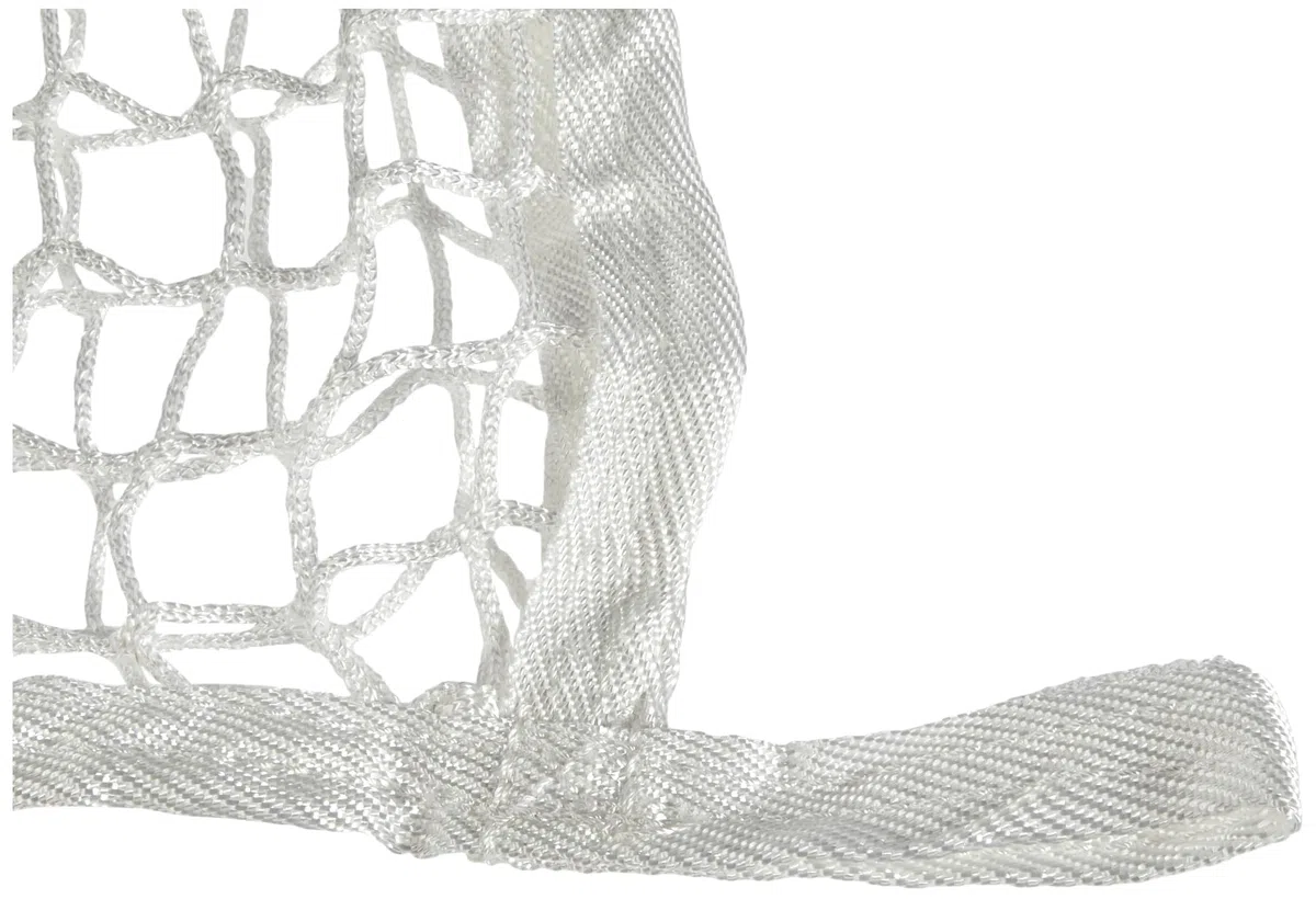 Kerbl Heunetz für die 24 Stunden-Fütterung, Heusack, Futternetz, weiß, ca. 16kg, 160x100cm, Maschenweite 3x3cm, Pferde, langlebig, reißfest
