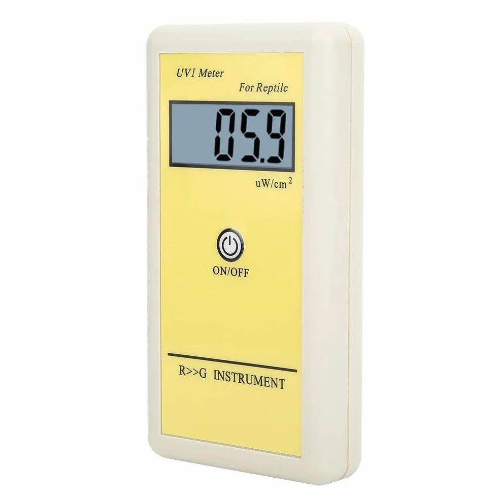 Oumefar Tragbarer digitaler Hand-UV-Detektor Meter Solar Index Tester Ultraviolette Sonnenlichtstrahlung zur Messung des Sonnenlicht-UV-Füllstandsensors