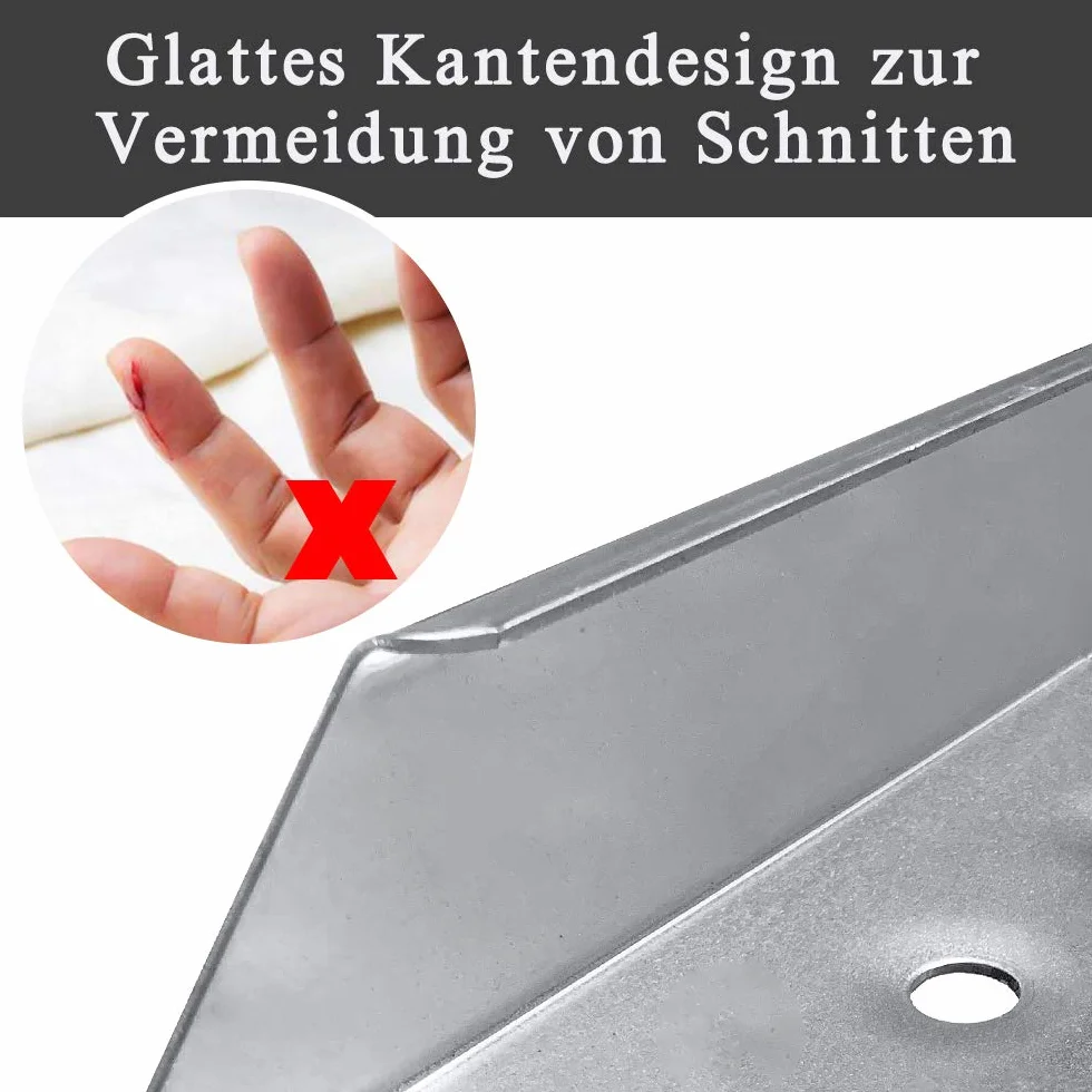 2 Stück Klappbar Auffahrrampe für Anhänger Verzinkter Stahl Faltbare Rampe mit Griff, Silber für Anhänger Motorrad Wohnwagen PKW, Belastbarkeit bis zu: 400 kg pro Paar