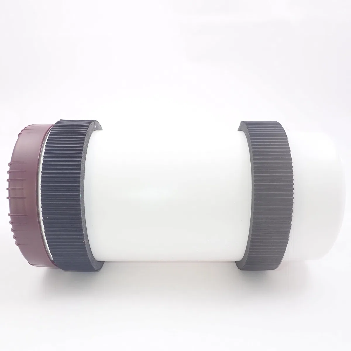 Labor Kugelmühle Gläser - Volumen: 2500ml - Deckelfarbe: Burgund - Von Inoxia