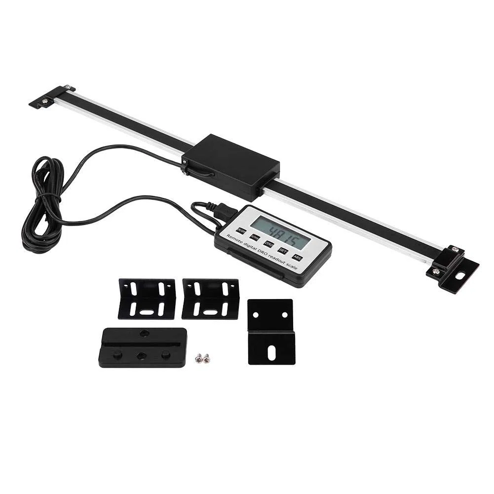 Akozon Digital Readout Kit, 0-300mm Akkurate digitale Linear Scale LCD Auslesekit für Fräsmaschinen Drehmaschinen