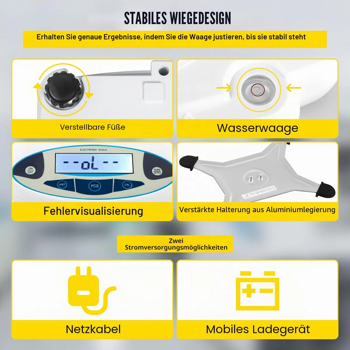 VEVOR Präzisionswaage 5000g 0.01g Hochpräzise Digitale Elektronische Waage Labor-Analysewaagen Laborwaage Schulwaage Schmuckwaage Feinwaage digital Milligramm Waage Digitalwaage Kalibriergewicht
