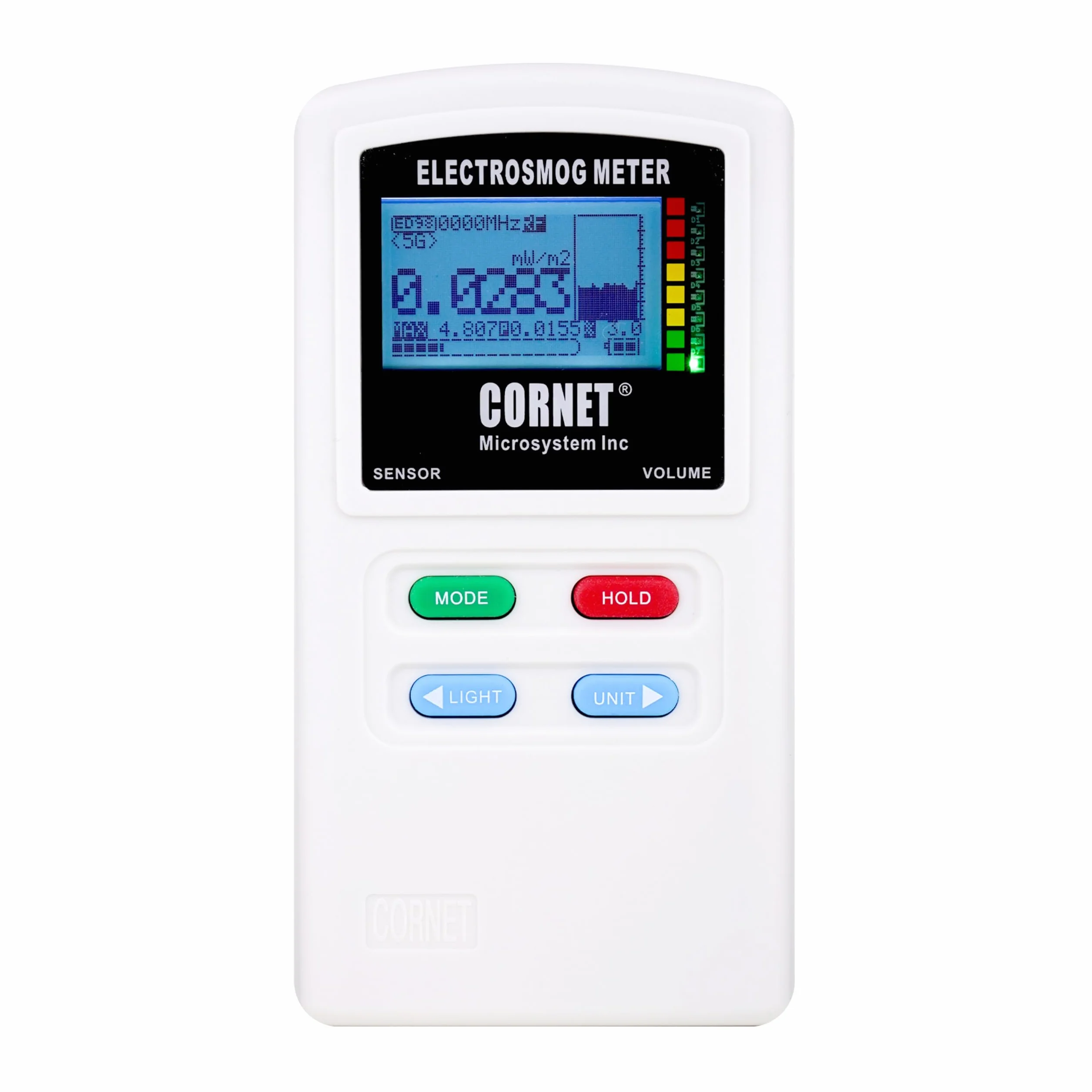 EMRSS Cornet ED88T5G Plus Tri-Mode Messgerät Hoch-/Niederfrequenz Feldstärkemessgerät Magnetometer Frequenzanzeige