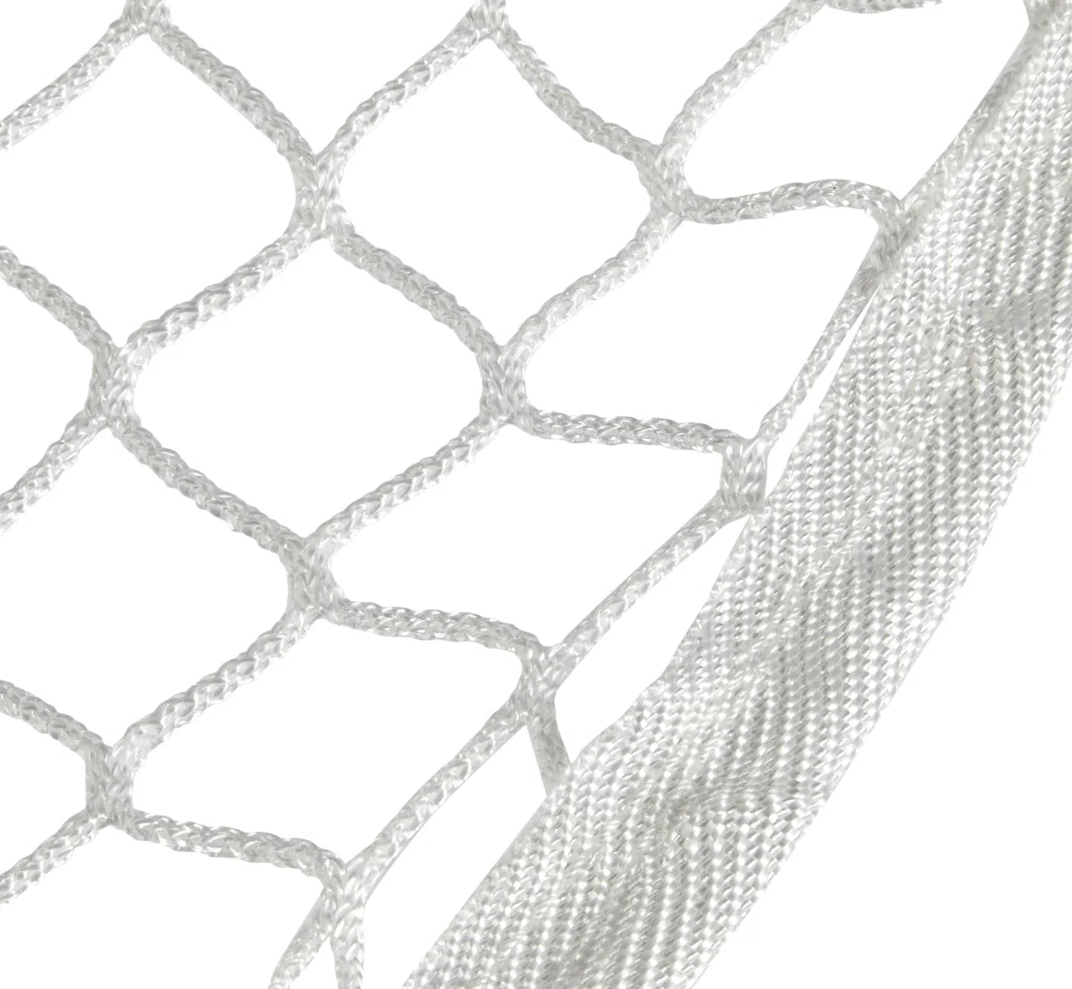 Kerbl Heunetz für die 24 Stunden-Fütterung, Heusack, Futternetz, weiß, ca. 16kg, 160x100cm, Maschenweite 3x3cm, Pferde, langlebig, reißfest