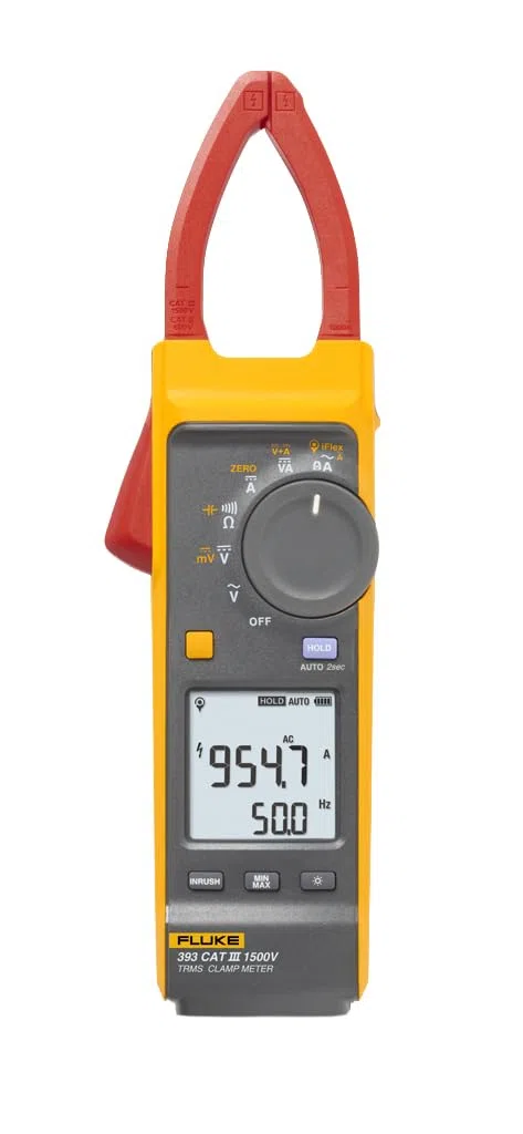 Fluke mit iFlex nach Sicherheitsspezifikation CAT III 1.500 V