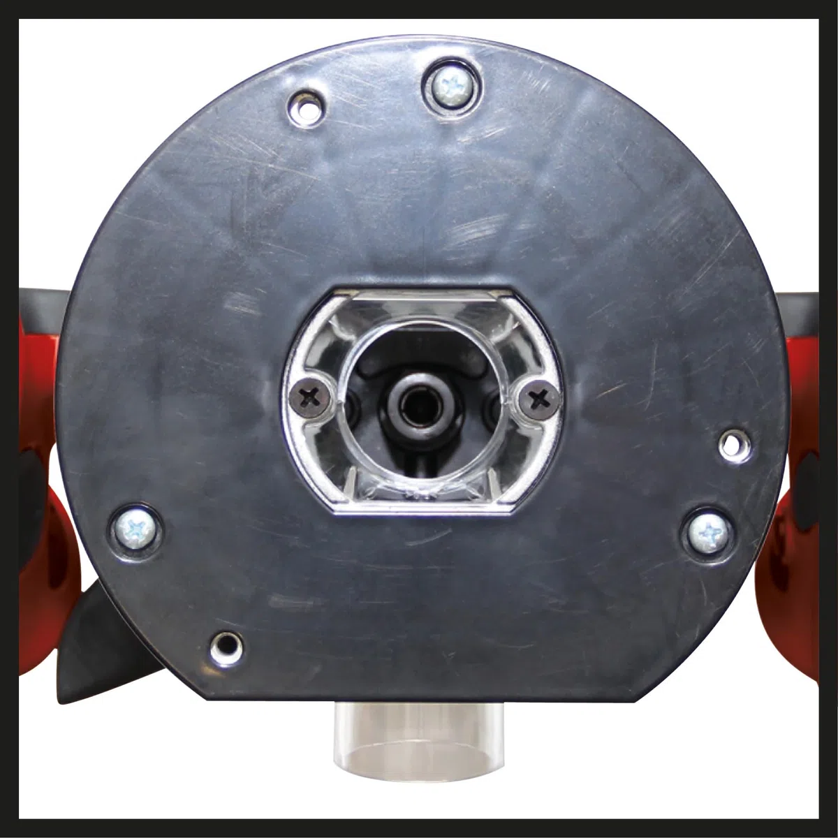 Einhell Oberfräse TC-RO 1155 E (1100 W, Ø 6 und 8 mm, Drehzahlregelung, Parallelanschlag, Absaugadapter, inkl. Zubehör)