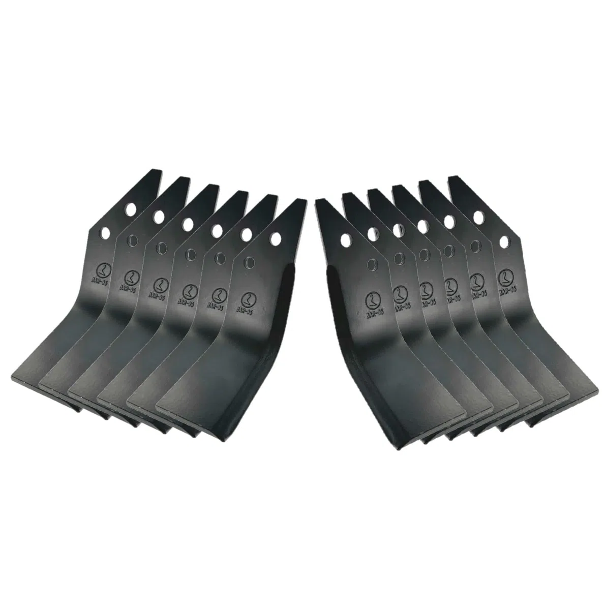 Satz 12stk. Messer Fräsmesser für Barreto 918H 1320H 1420B 1620B Bodenfräse Fräse