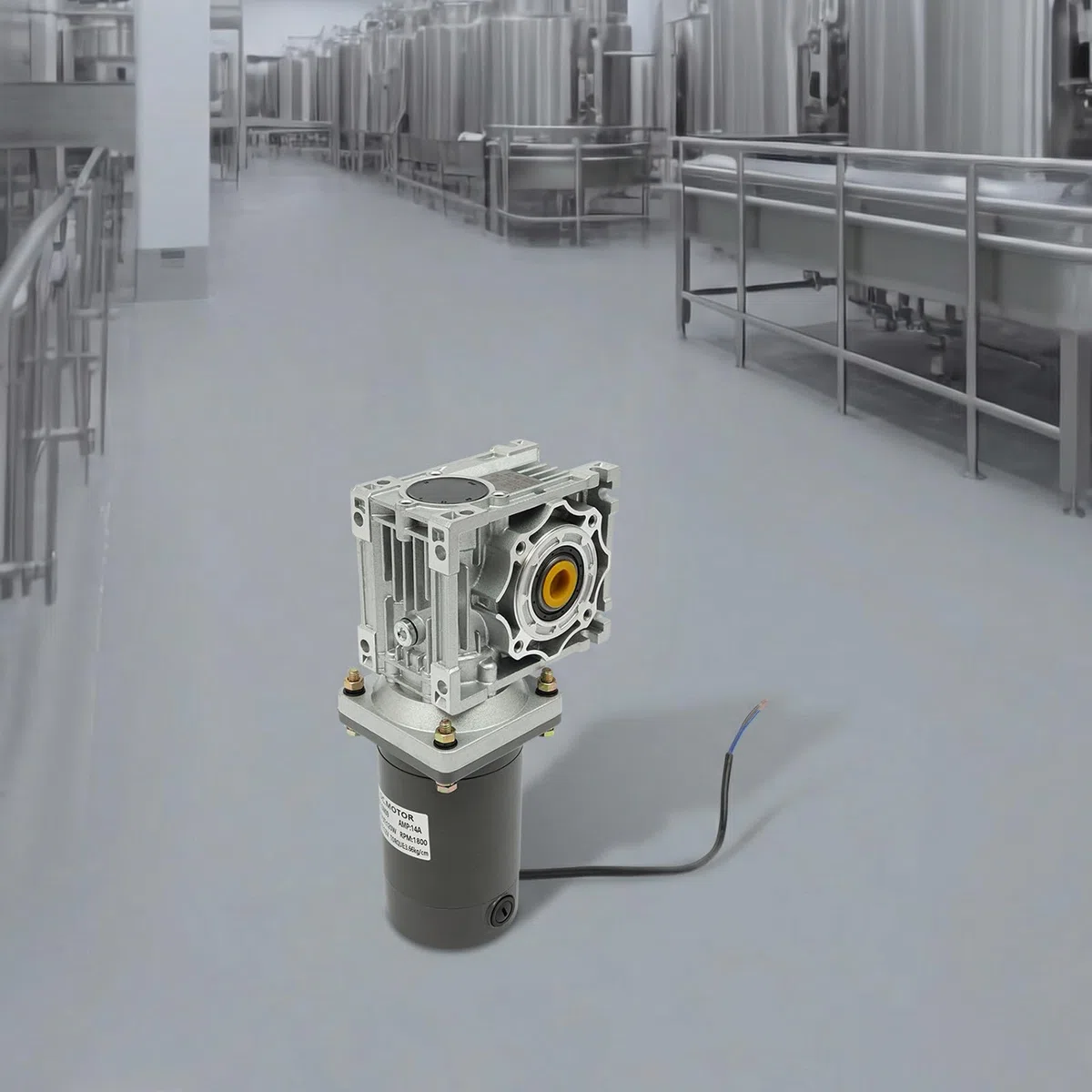 Getriebemotor 12V DC Schneckengetriebemotor 1800 U/min 1:50 Selbstsperrfunktion Reversierfunktion