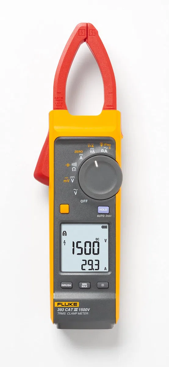 Fluke 393/E Zangenmessgerät AC/DC-Stromzange 1000V ac / 2500A ac, 1500V dc / 1000A dc