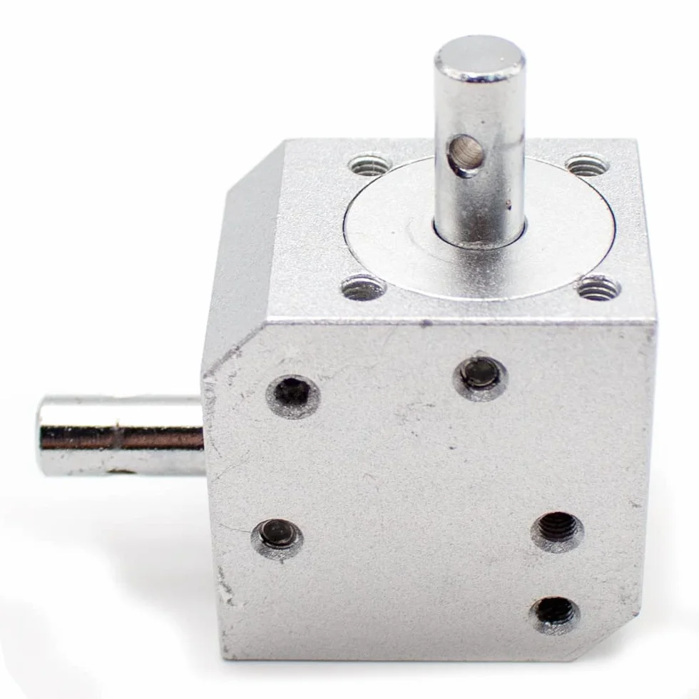 Rechtwinkliges Konisches Kegelradgetriebe 1 Modul 20 Zähne 90° Winkelantrieb 1:1 Doppelte 8mm Welle