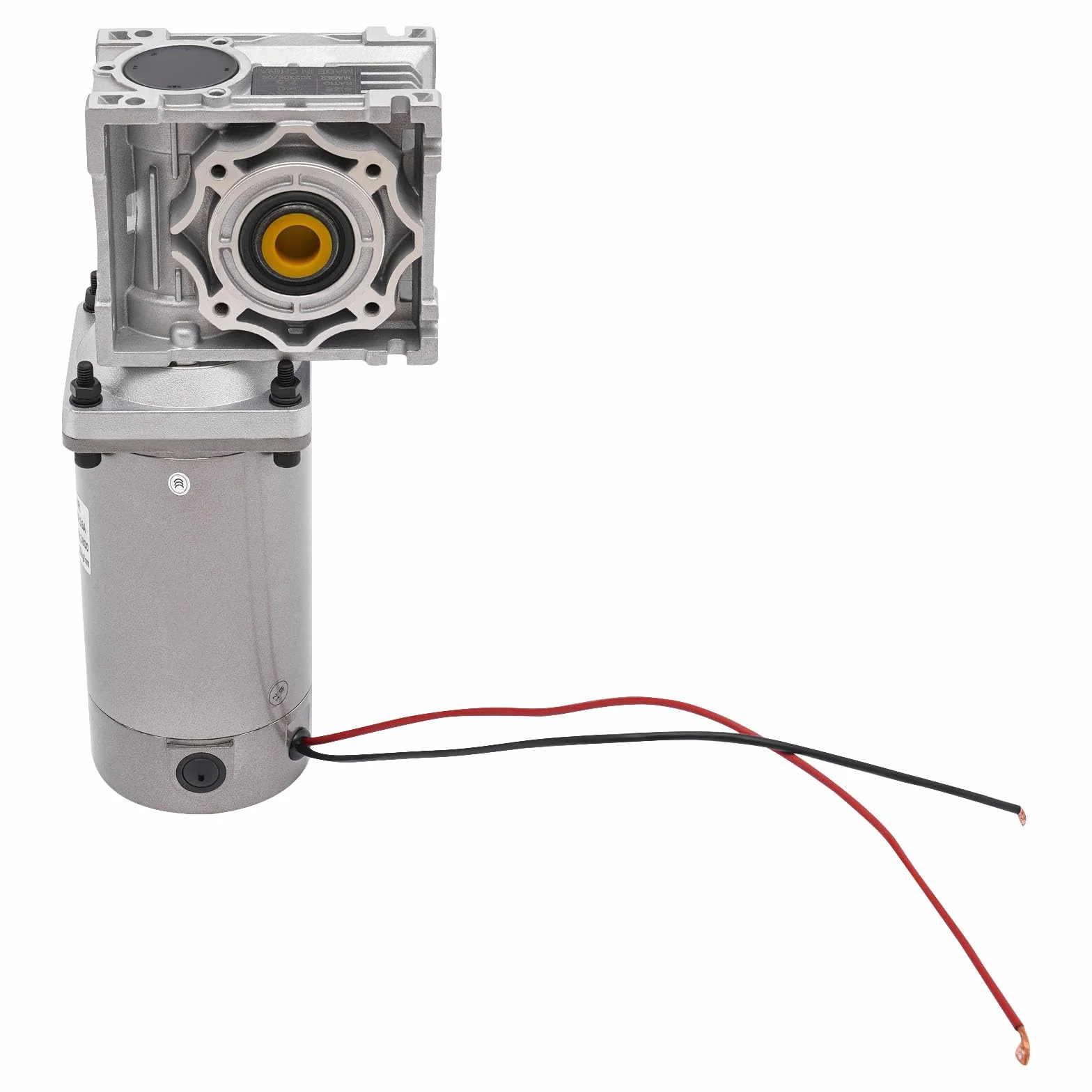 Getriebemotor 24V 300W 7,5K 1800U/min Schneckengetriebemotor IP65 Reversierbar Worm Gear Reducer Motor