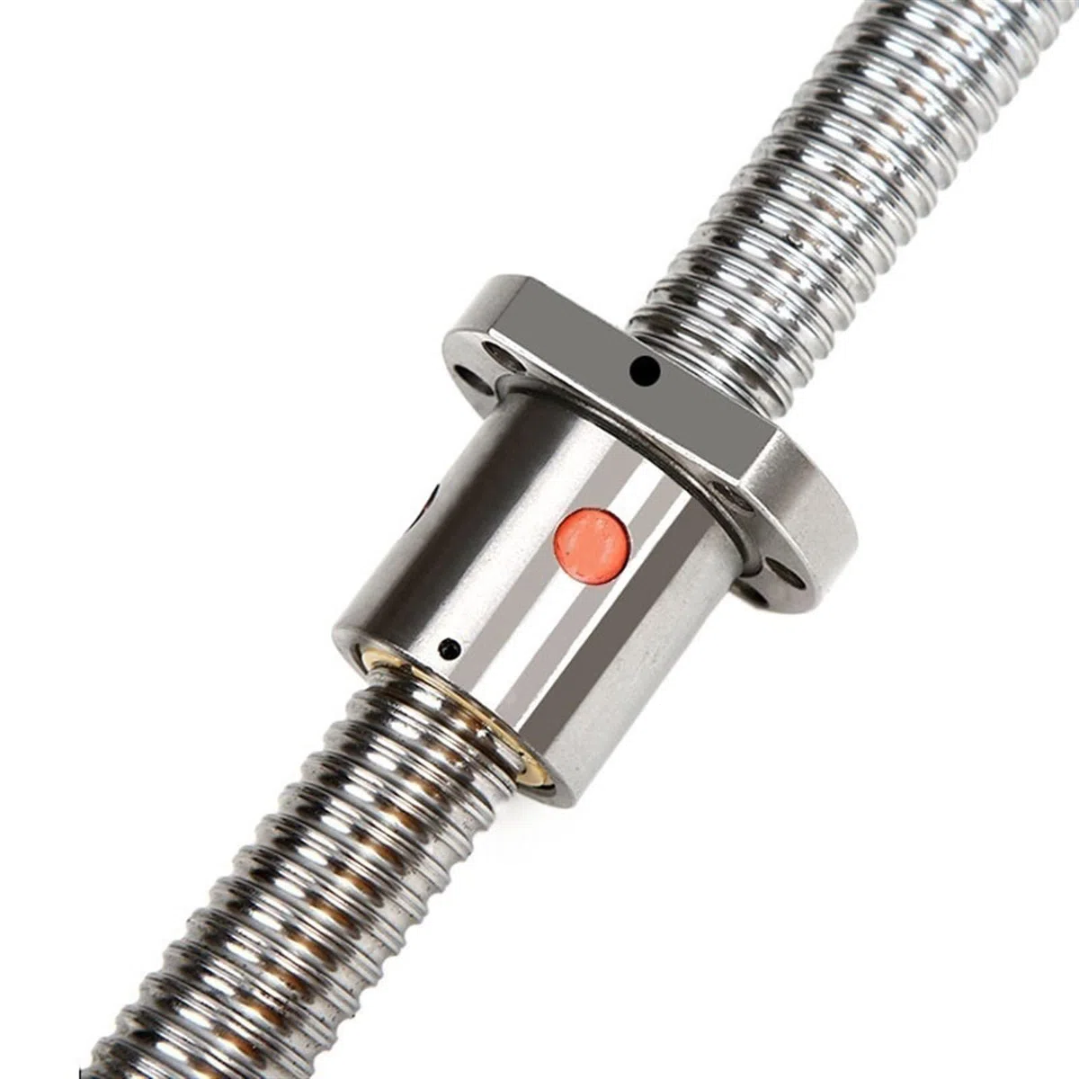 GTPBAO C7 Grade SFU2505 Vollgewinde-Kugelumlaufspindel, 25 mm Durchmesser, 5 mm Steigung, Rechtsgewinde RM2505 Kugelumlaufspindel mit Flanschmutter Bewegungsschiene(800mm)