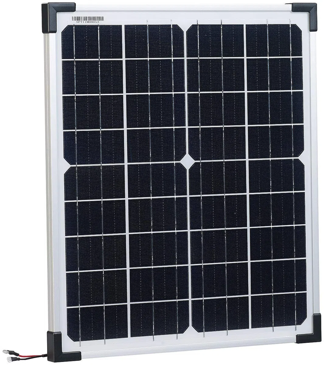 revolt Outdoor Solar-Panel: Mobiles Solarpanel, monokristal. Solarzelle, 20 W (Versandrückläufer) (Solarpaneel, Solarmodul, Wasserpumpe)