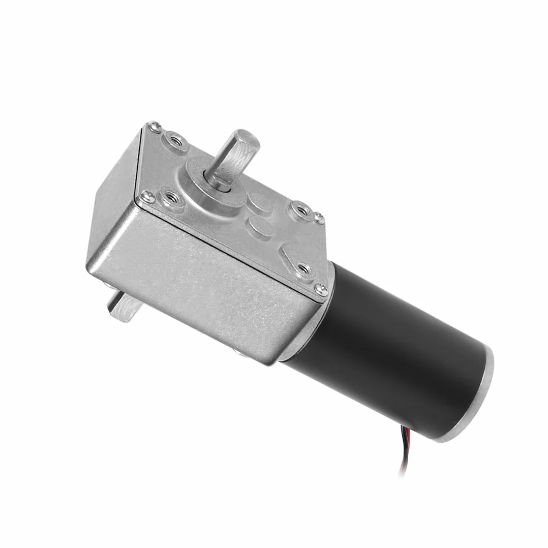 sourcing map Wurm Zahnrad DC 12V 30RPM hoher Drehmoment Motor