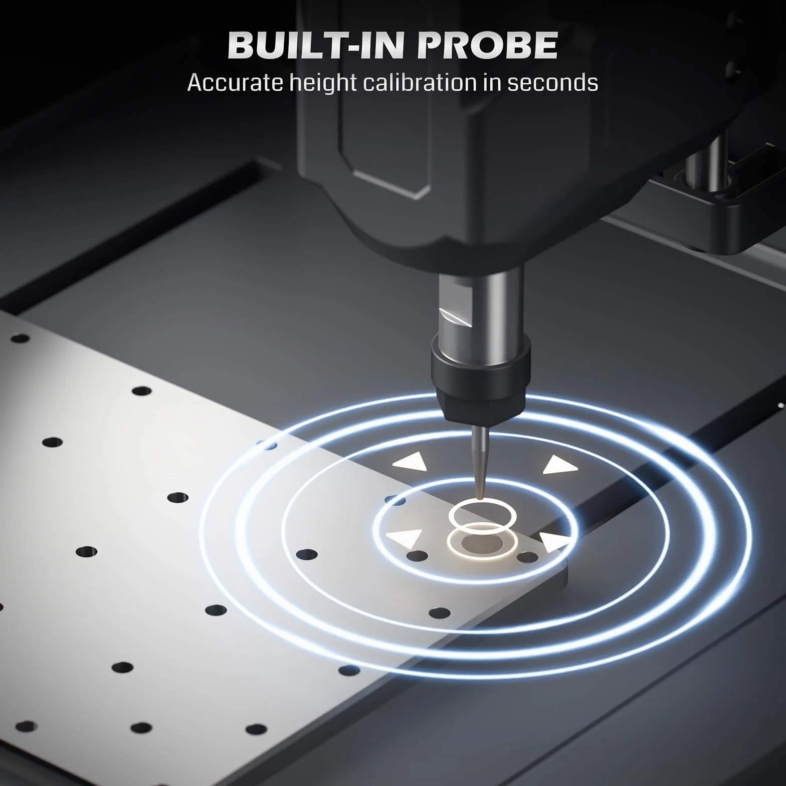 Genmitsu Cubiko CNC-Fräsmaschine, Werkzeugkalibrierung per Tastendruck, intelligente Höhenkartenmessung zum Fräsen von PCB, geeignet für Weichmetall, Holz, WLAN- und APP-Unterstützung