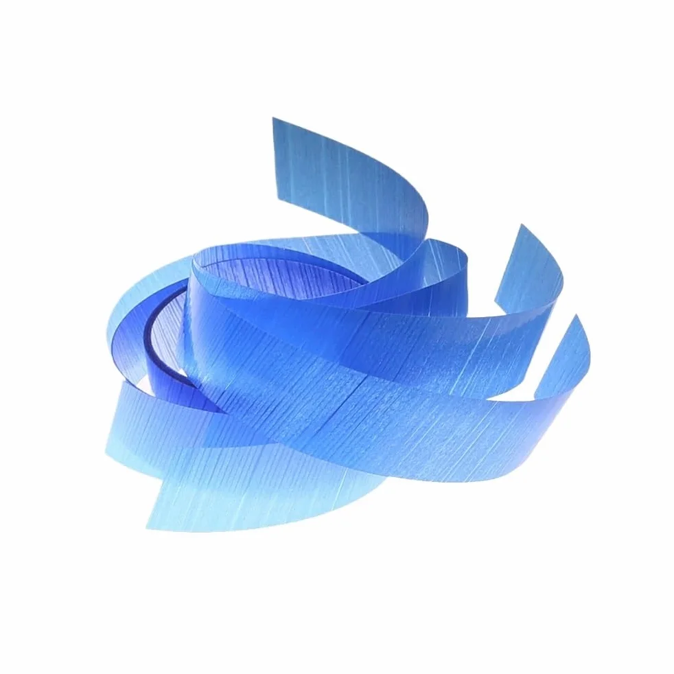 3M Verbindungsband for Schleifbänder, nahtlose Verbindung, Rot, Weiß, Blau – P36/40/60 kompatible Armaturen(Blue)
