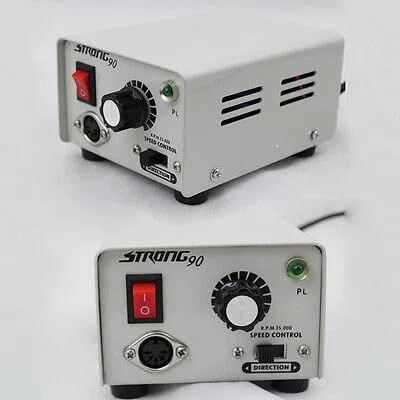 Labor Mikromotor 35000 rpm 65W, Elektro-Mikromotor, Poliere Mikromotor Tragbare Laborausrüstung, Strong 90 Dental Marathon Micromotor Lab Tool