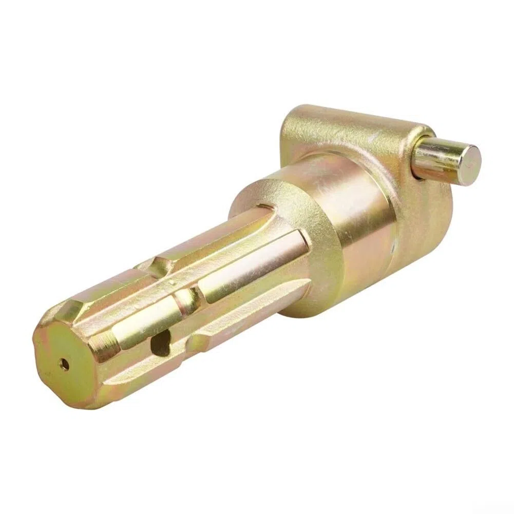 PTO Extender Female 1-3/20.3 cm 6 Adapter für Traktoren bis 70, Heavy Duty Stahl Schaftverlängerung mit 6 Zähnen, OEM Standard Ersatzteil