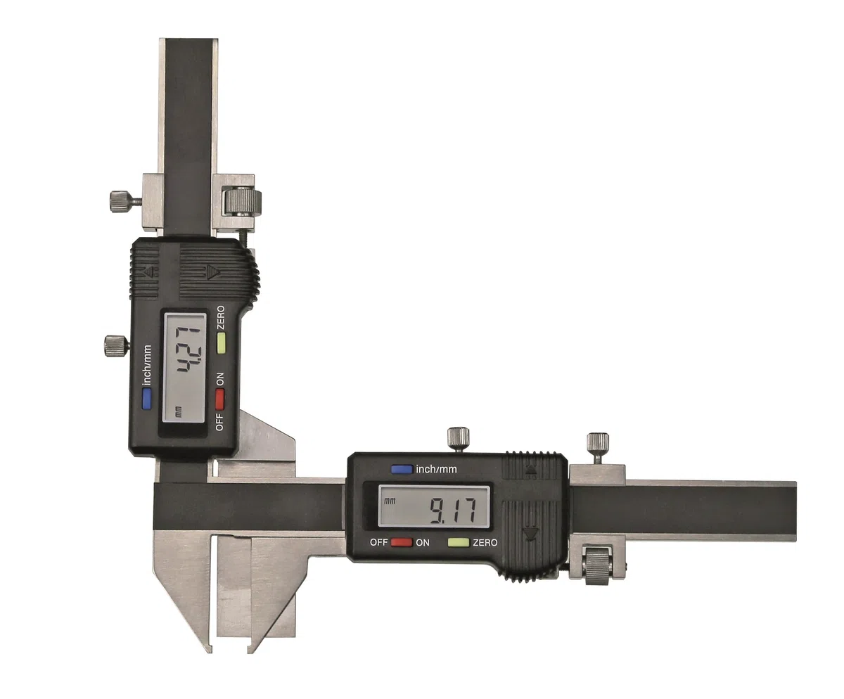 CNC QUALITÄT Digital- Zahnweiten- Messschieber - Messbereich M 2-30 mm