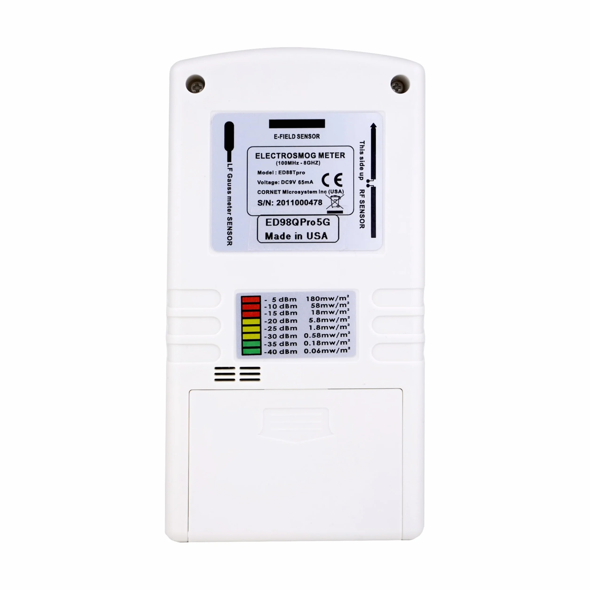 EMRSS Cornet ED88T5G Plus Tri-Mode Messgerät Hoch-/Niederfrequenz Feldstärkemessgerät Magnetometer Frequenzanzeige