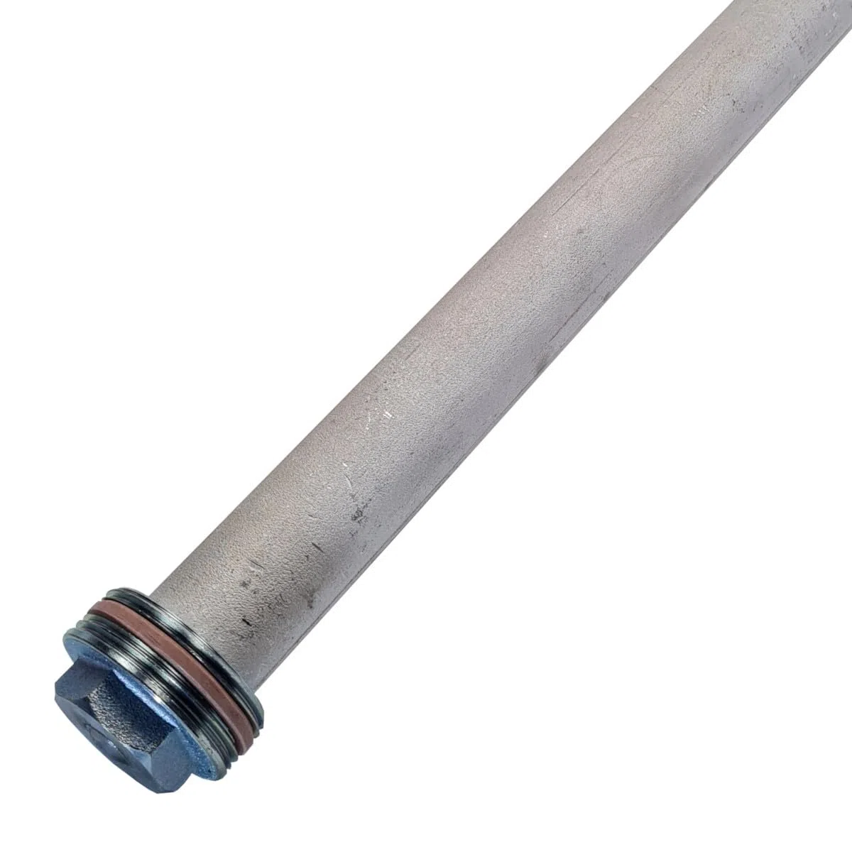 Magnesium Opferanode 33 x 700 mm 1 1/2" DN40 mit PTFE-Dichtung - Ersatzanode für Warmwasserspeicher & Boiler, Schutzanode, Anodenstab