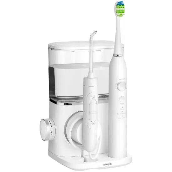 Waterpik Sensonic Complete Care Water Flosser CC-04 White Rechargeable Electric Toothbrush