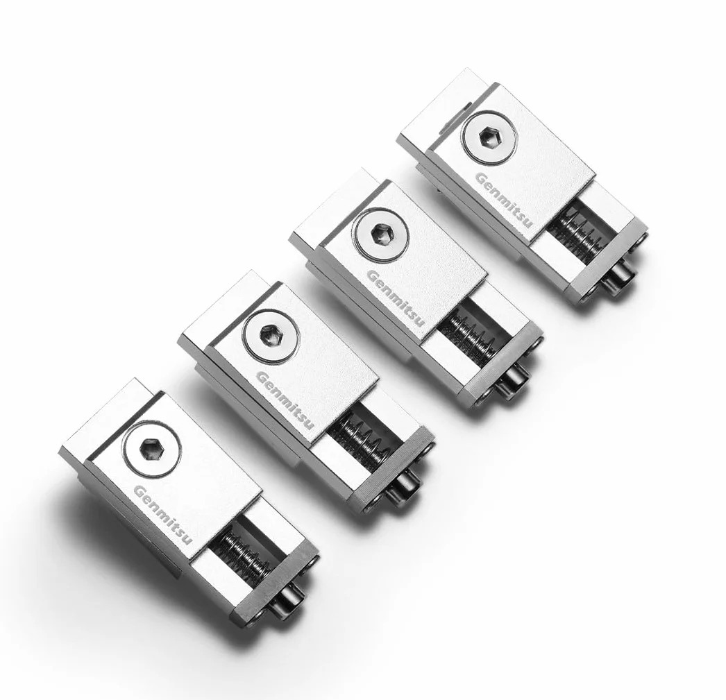 Genmistu T-Track Mini Vise Hold Down Clamp kit [4PCS]