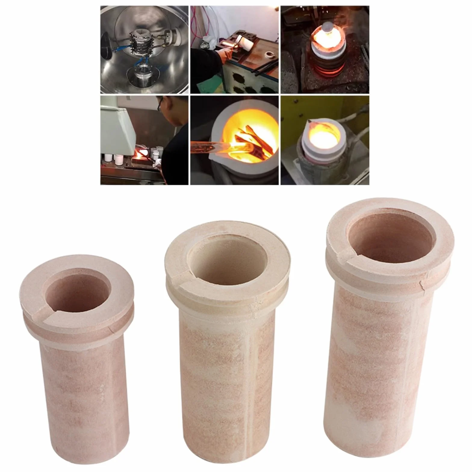 1 kg, 2 kg, 3 kg, Keramik, Gold, Schmelztiegel, für Mantel, Metallguss, Schmuckherstellung, Zubehör, Schmuckguss-Ausrüstung