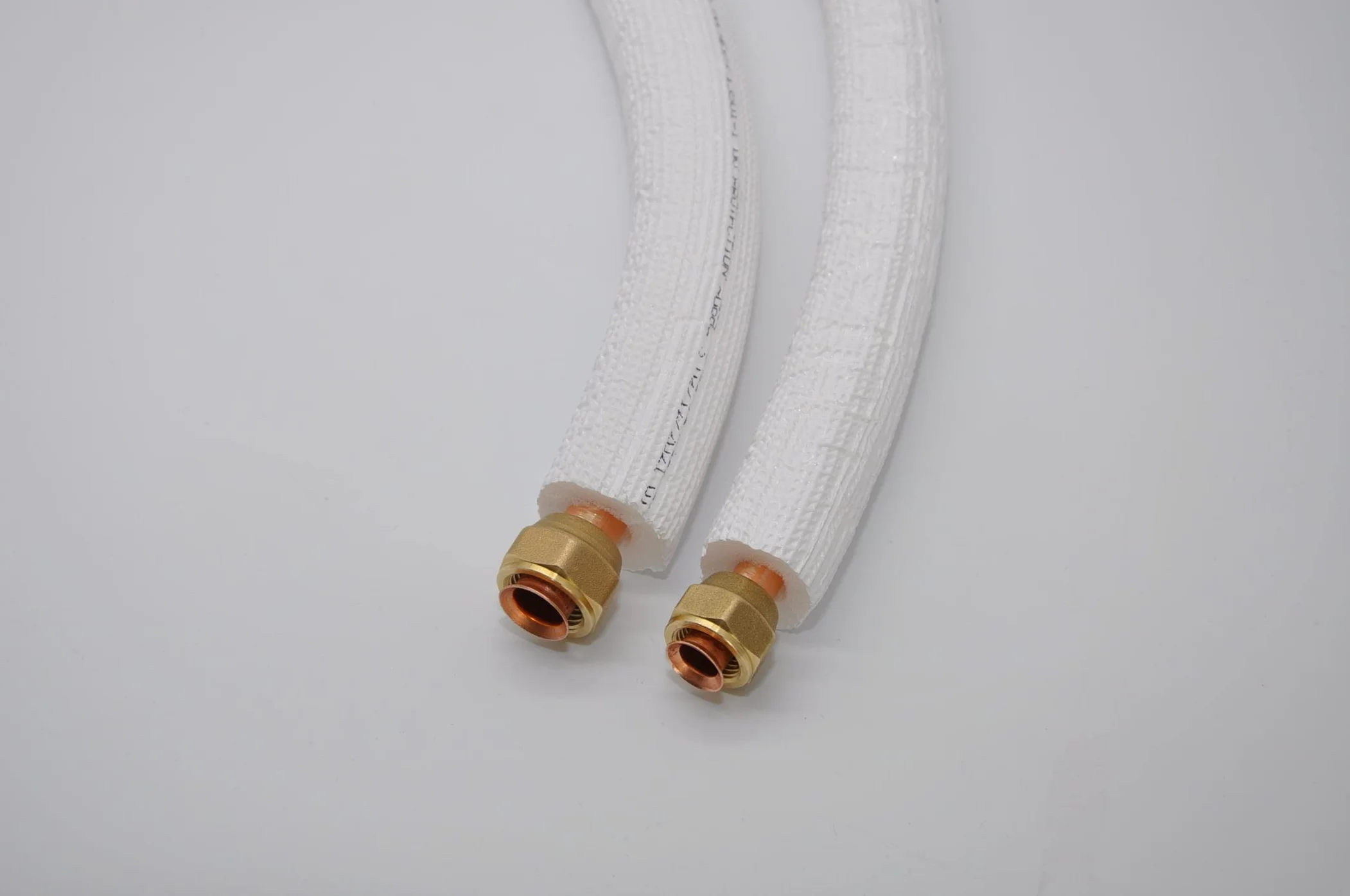 Kupferrohr Isoliert für Split-Klimaanlagen 1/4" + 3/8" Kältemittelleitung R32 R410A R407C 1m